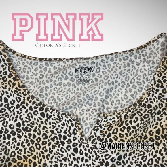 Victoria Secret PINK Leopard Print Bodysuit - Picture 10 of 14